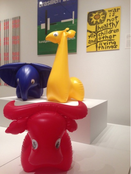 Figure 11.2 - Blow-up animals at MoMA NY