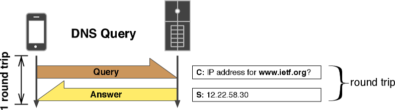 Figure 10.6 - DNS query